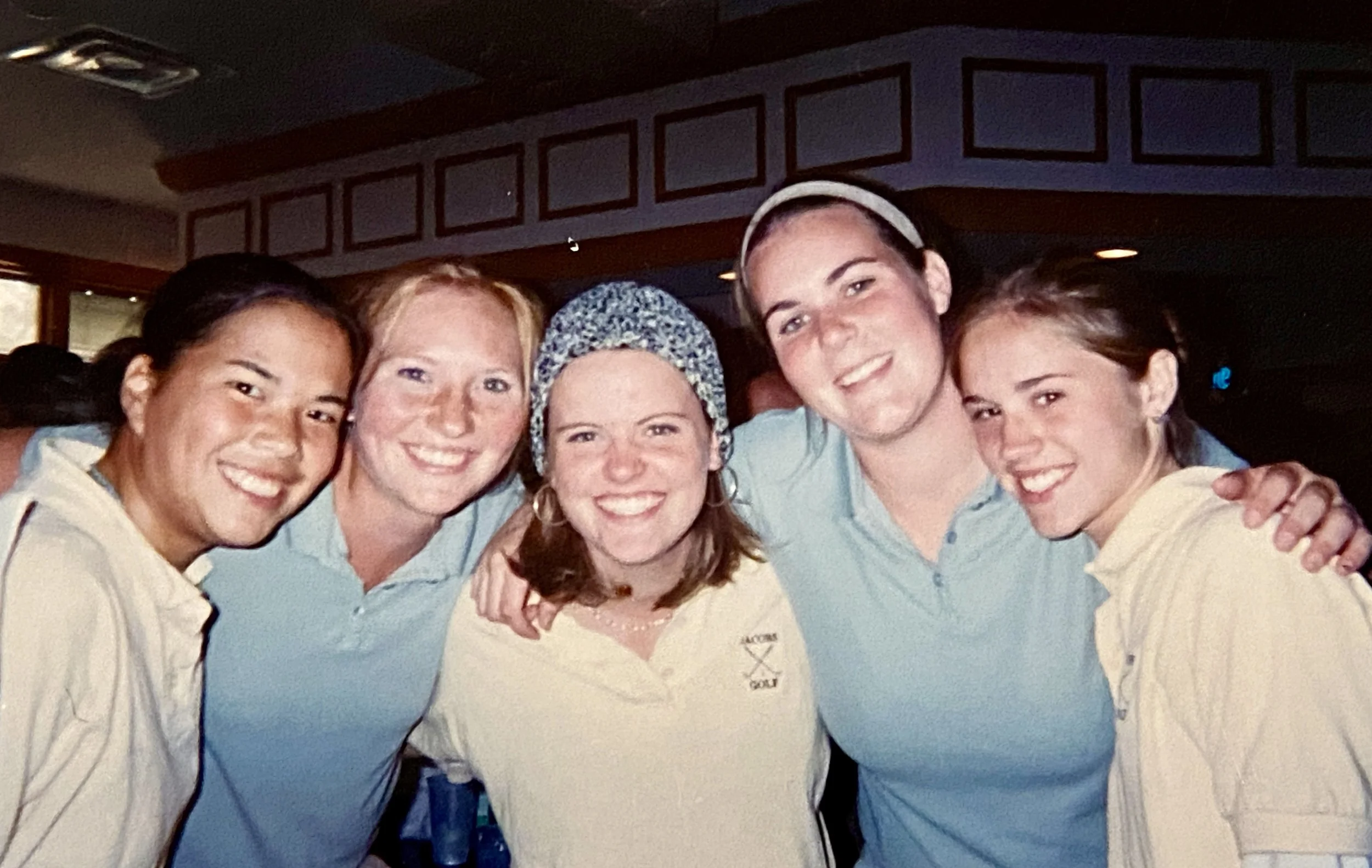   High school golf teammates and competitors/friends.  