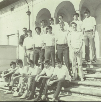   Coral Gables High 1972 Golf Team. Pete is back row center. Steve is front row, farthest left.  