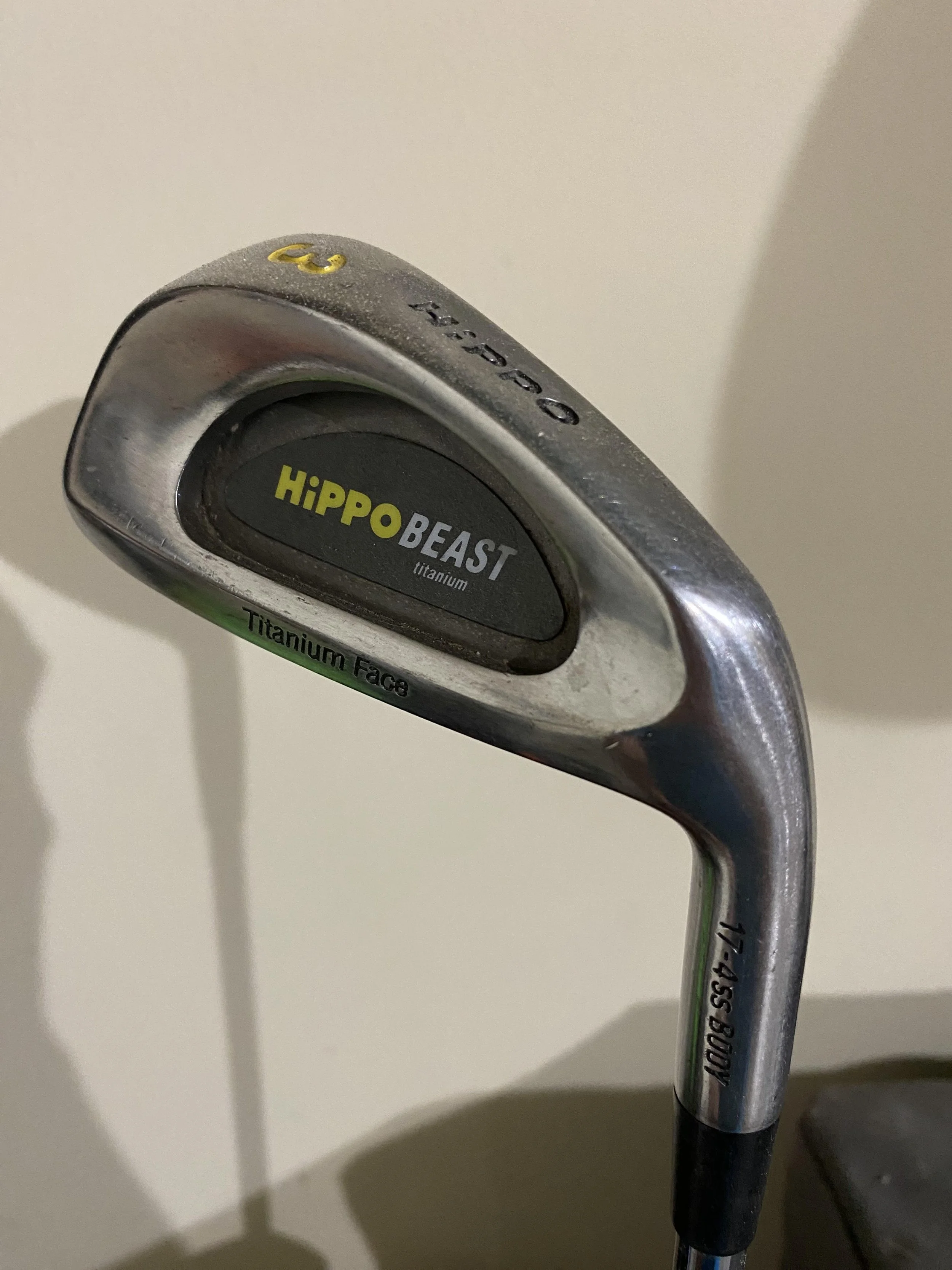   The author’s current irons…  