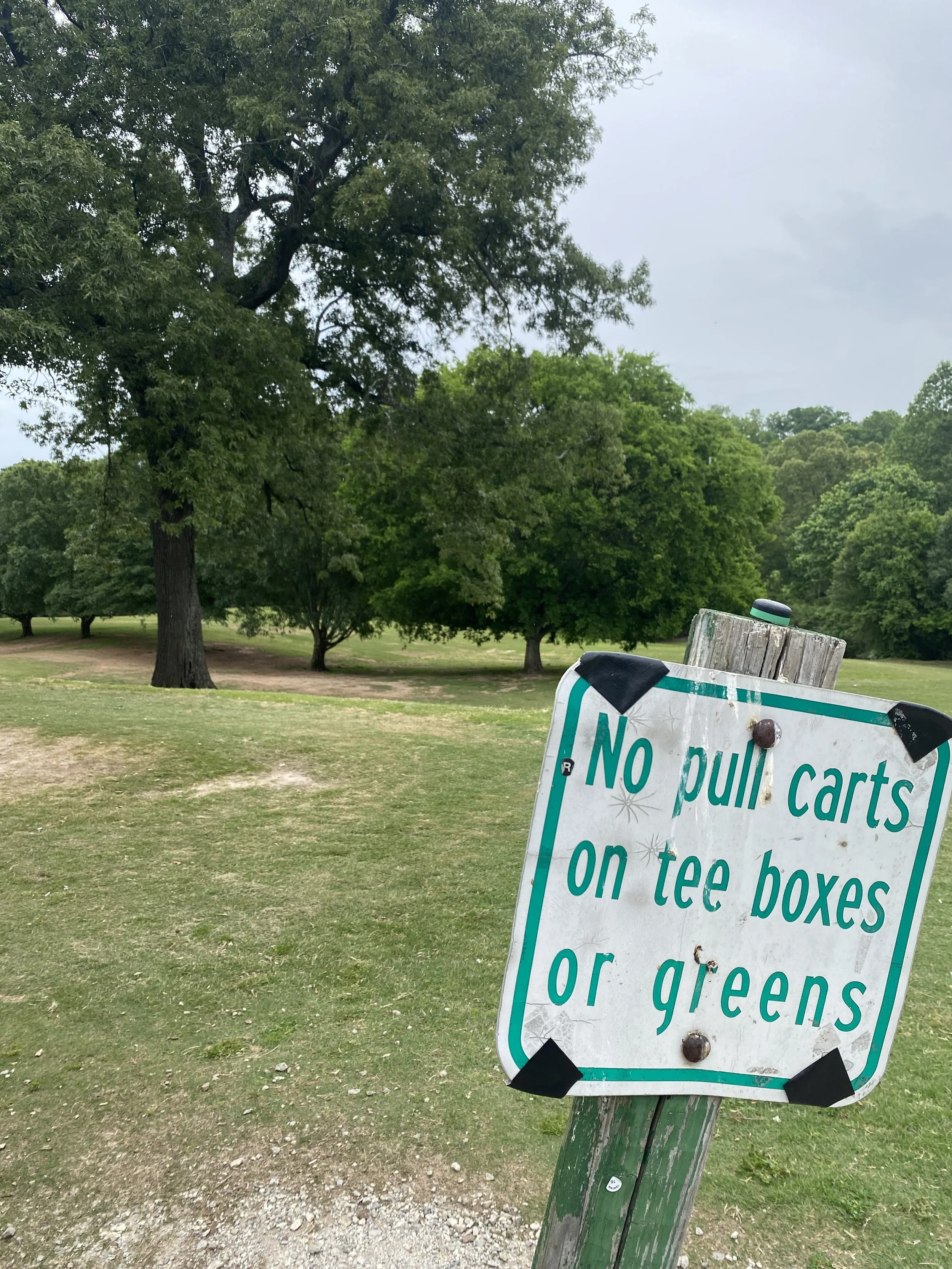   Sign at Candler Park  