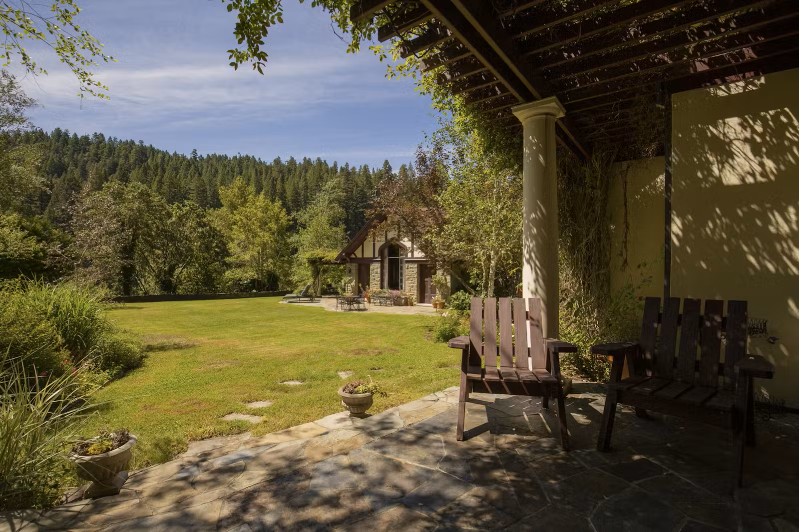 Explore the Julia Morgan Redwood Grove in Benbow Valley