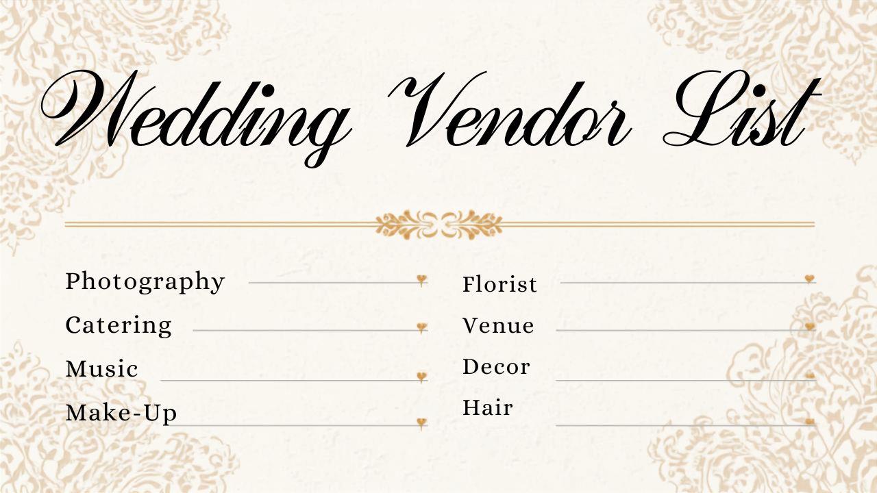 Choosing the Right Wedding Vendors: Building Your Dream Team