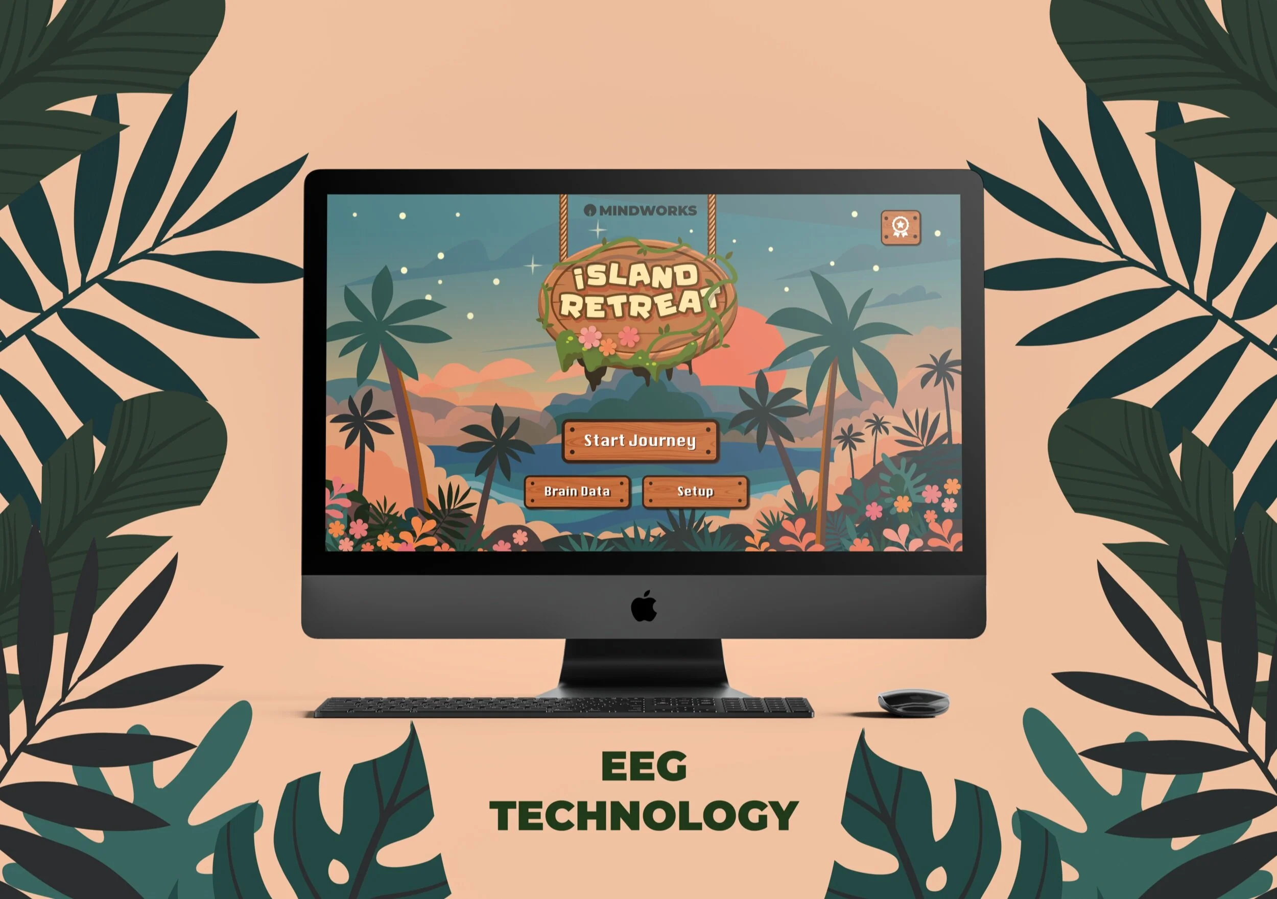 Island Retreat EEG Meditation game - University Project