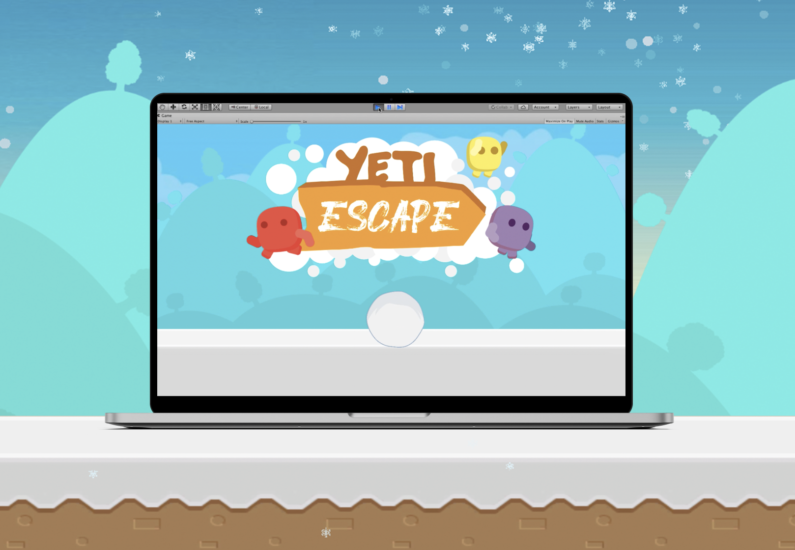 Yeti Escape Motion Sensing game - University Project