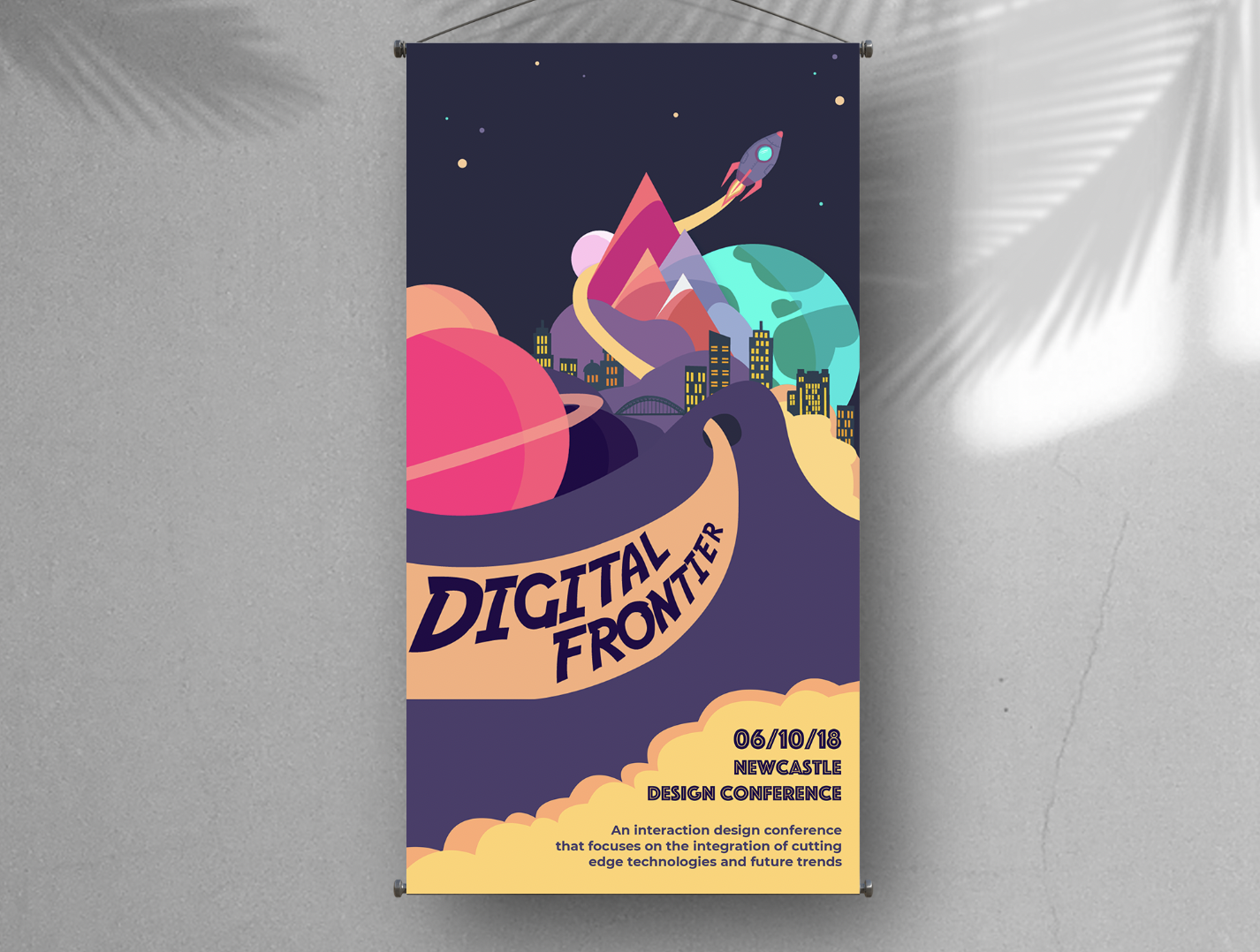 Newcastle Design Conference Branding - University Project