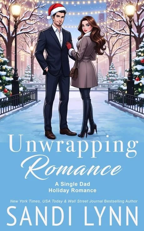 Cover of Unwrapping Romance: A Single Dad Holiday Romance by Sandi Lynn
