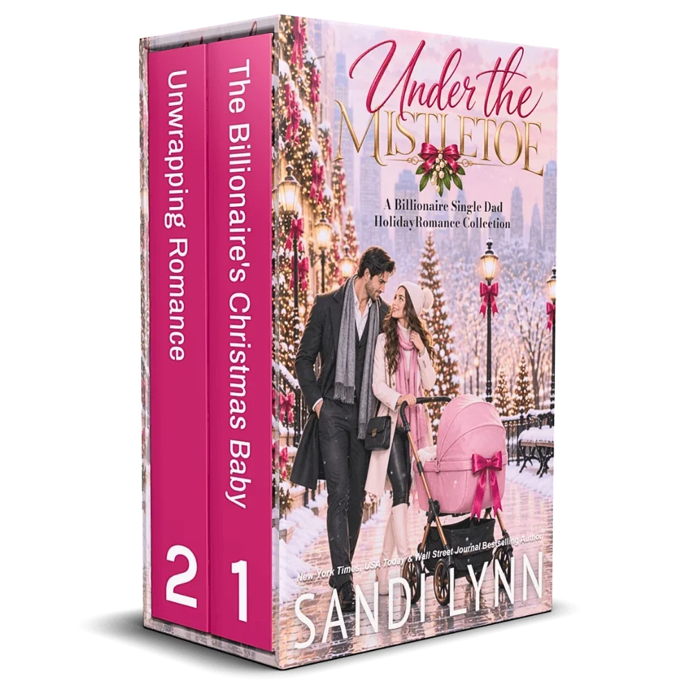 Under the Mistletoe box set graphic by Sandi Lynn