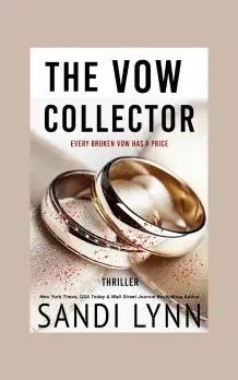 The Vow Collector psychological thriller book cover