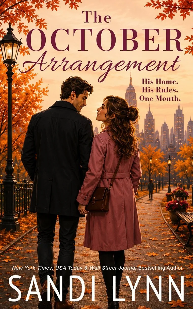 The October Arrangement by Sandi Lynn — romance book cover