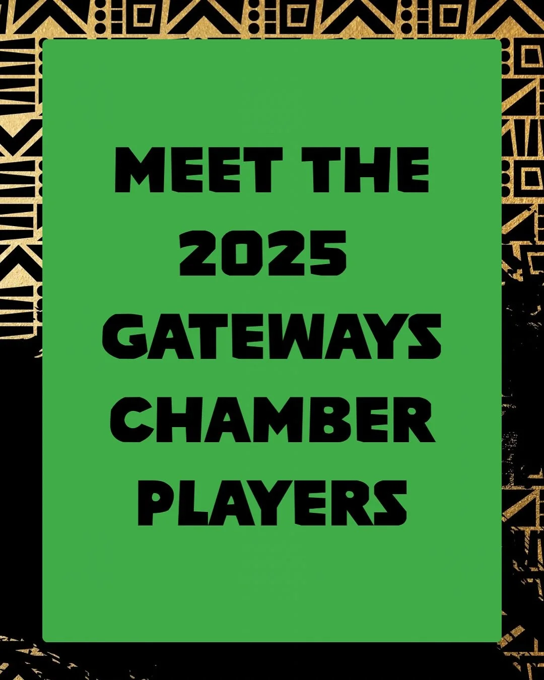✨ Nine all-stars. One night. No repeats. ✨

On October 15, the Gateways Chamber Players take over Eastman School of Music&rsquo;s Hatch Hall &mdash; an exclusive evening where some of today&rsquo;s most celebrated classical musicians share the stage,