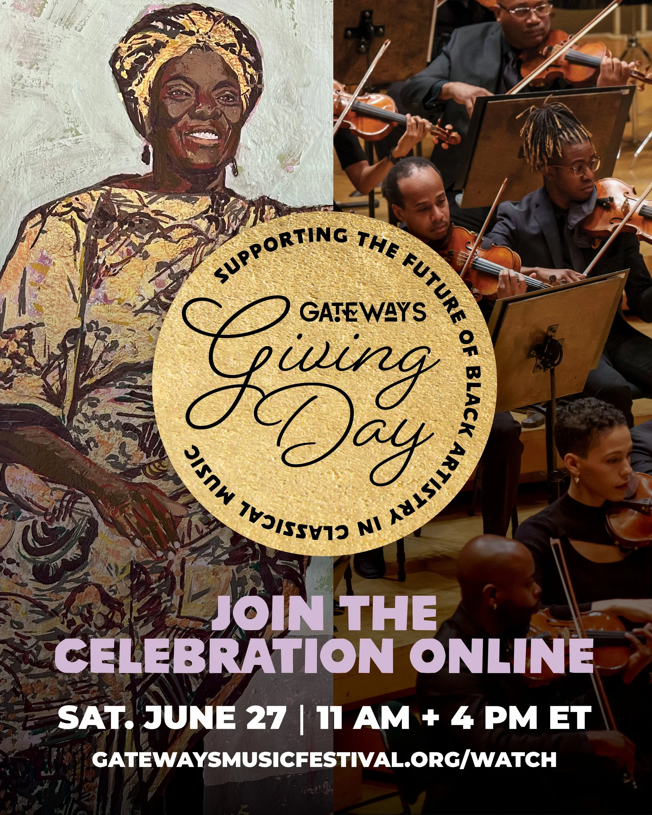 📌 Save the date, friends! 

On Saturday, June 27, we&rsquo;re inviting the entire Gateways community to join us online for a special Gateways Giving Day celebration honoring founder Armenta Hummings Dumisani&rsquo;s 90th birthday.

The broadcast wil