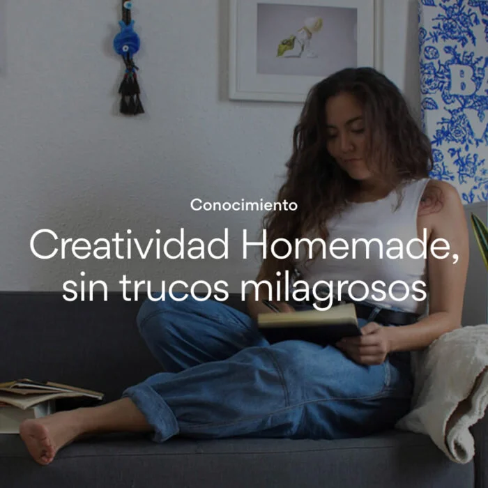 Creatividad Homemade, sin trucos milagrosos
