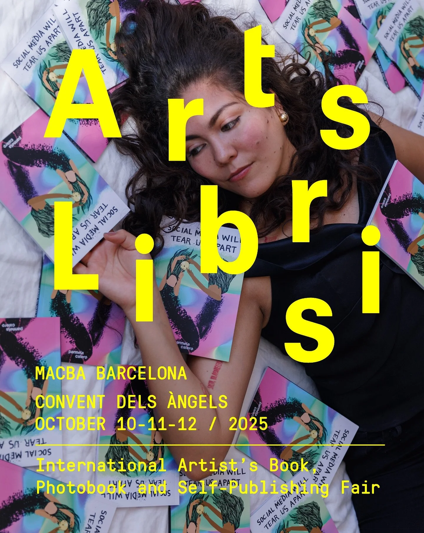 💛Del 10 al 12 de octubre estar&eacute; en @artslibris, entre libros, arte y autoediciones, en @macba_barcelona (Convent dels &Agrave;ngels).

Llevar&eacute; un proyecto nuevo del que pronto les contar&eacute;✨y por supuesto, a  Si&eacute;nt&aelig;te