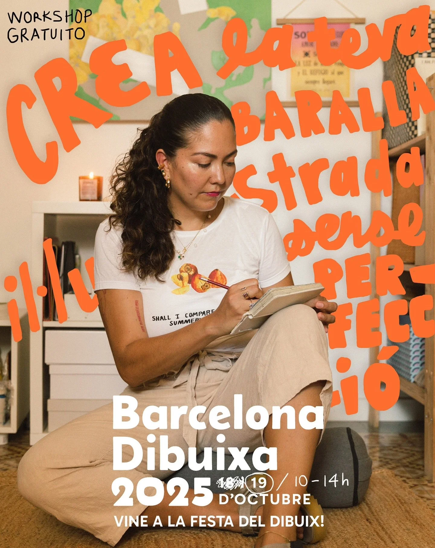🔥 Este domingo 19 estar&eacute; dando un taller dentro de #barcelonadibuixa gratuito y abierto a todas las edades en @einabcn Bosc: &ldquo;Crea tu Baraja Ilustrada, Sin Perfecci&oacute;n&rdquo;.

Octubre ON FIRE con mil actividades&hellip; y no te p