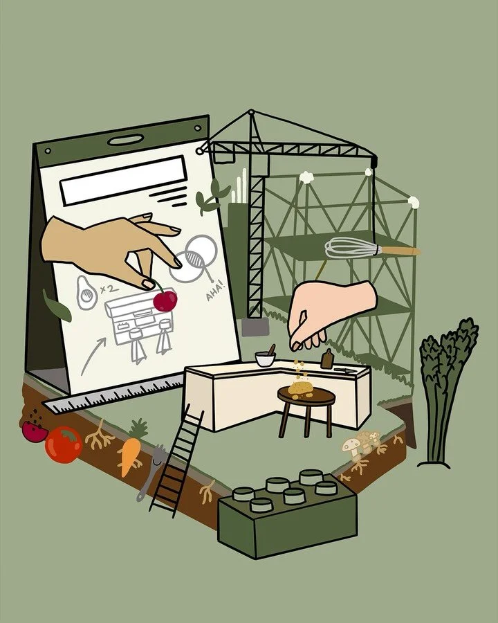 Con Carolina Chinea @aenichi , plant-based chef, trabaj&eacute; en crear un universo visual que refleja su forma tan especial de habitar la cocina: jugar, aprender y transformar.

&iquest;C&oacute;mo convertir lo que te hace &uacute;nica en im&aacute