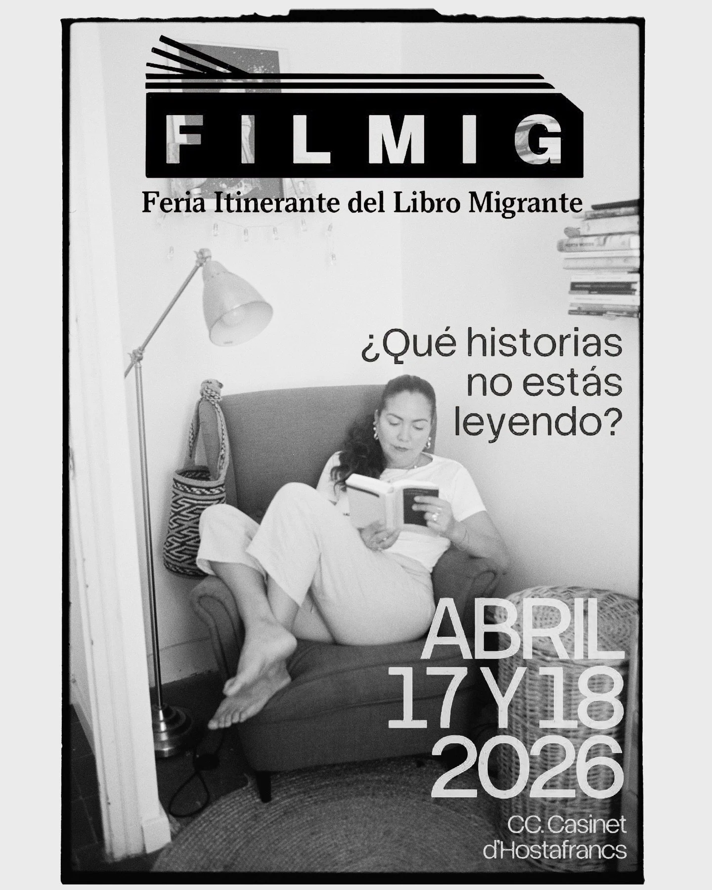 Nos vemos el 17 y 18 de abril en la Filmig @plataformacero , en el Casinet de Hostafrancs. Estar&eacute; ah&iacute; con mis libros y m&aacute;s.

Un espacio donde la Econom&iacute;a Social y Solidaria se hace cuerpo: autogesti&oacute;n, trabajo colec