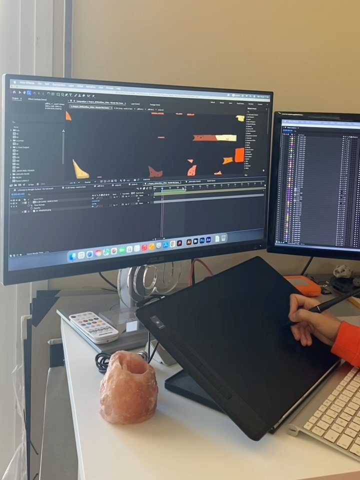 We&rsquo;re so excited that LOFFF is Strong got selected for this year&rsquo;s The Screen, a mapping on the fa&ccedil;ade of @dissenyhub during @offfest 

If you&rsquo;re in Barcelona, come by tomorrow at 21:00 to experience the full piece. These are