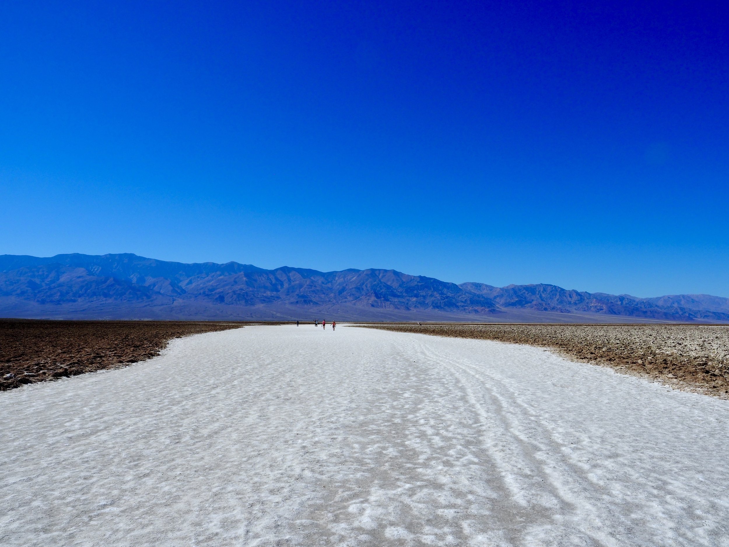 Badwater Salt Flats (no filter - the colors were this extreme) 