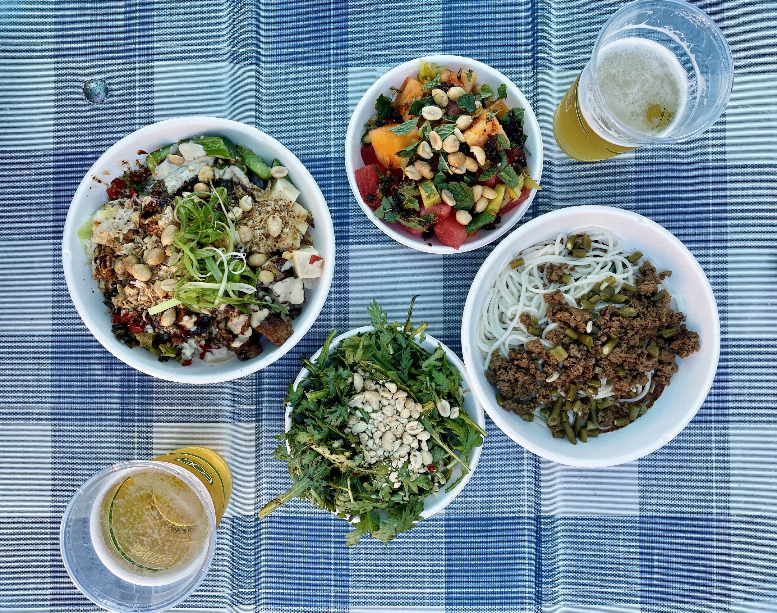 Food truck fare at Cloudburst Brewing