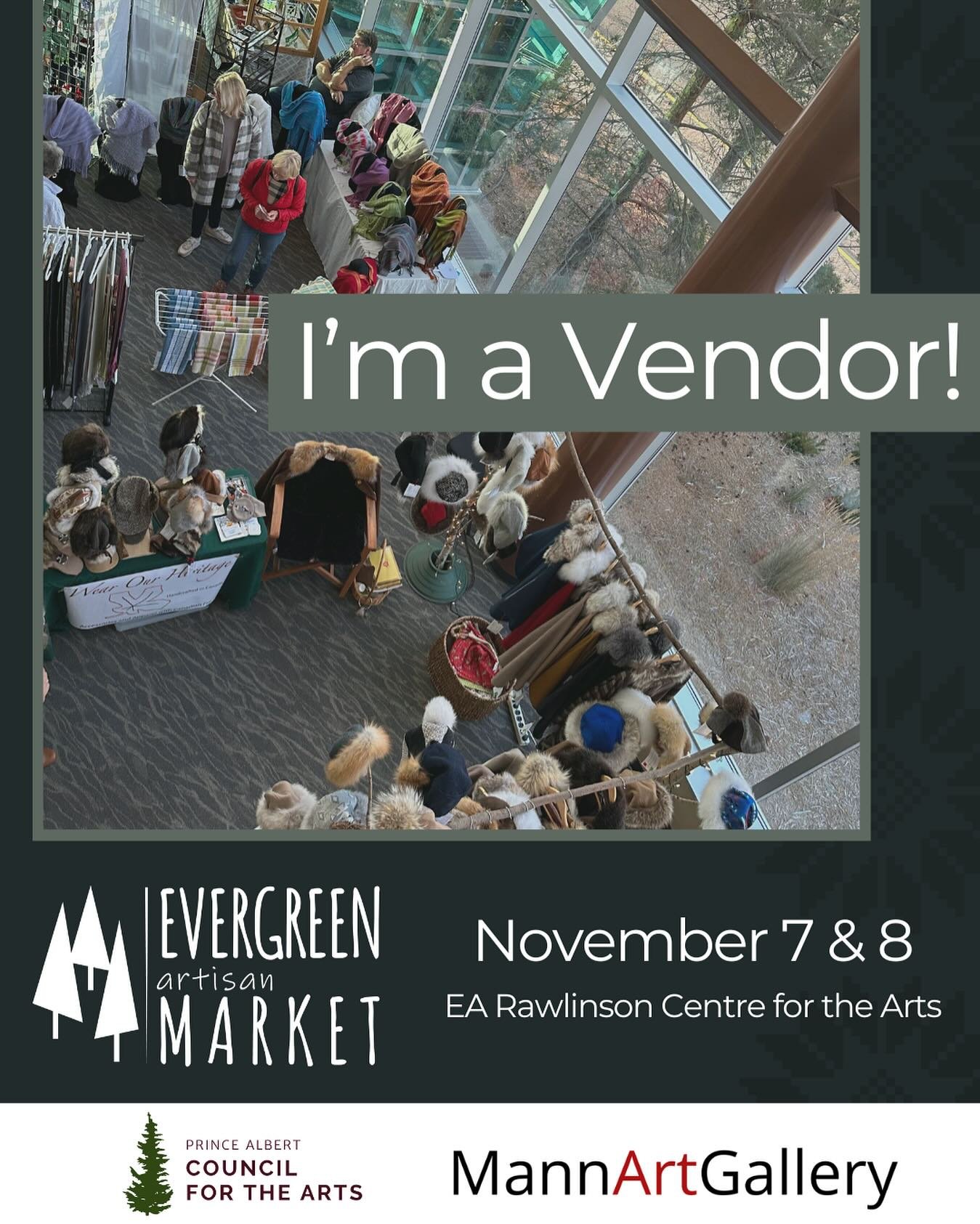 About a month until @evergreen.artisan.market and I&rsquo;m a vendor!!! See ya there.