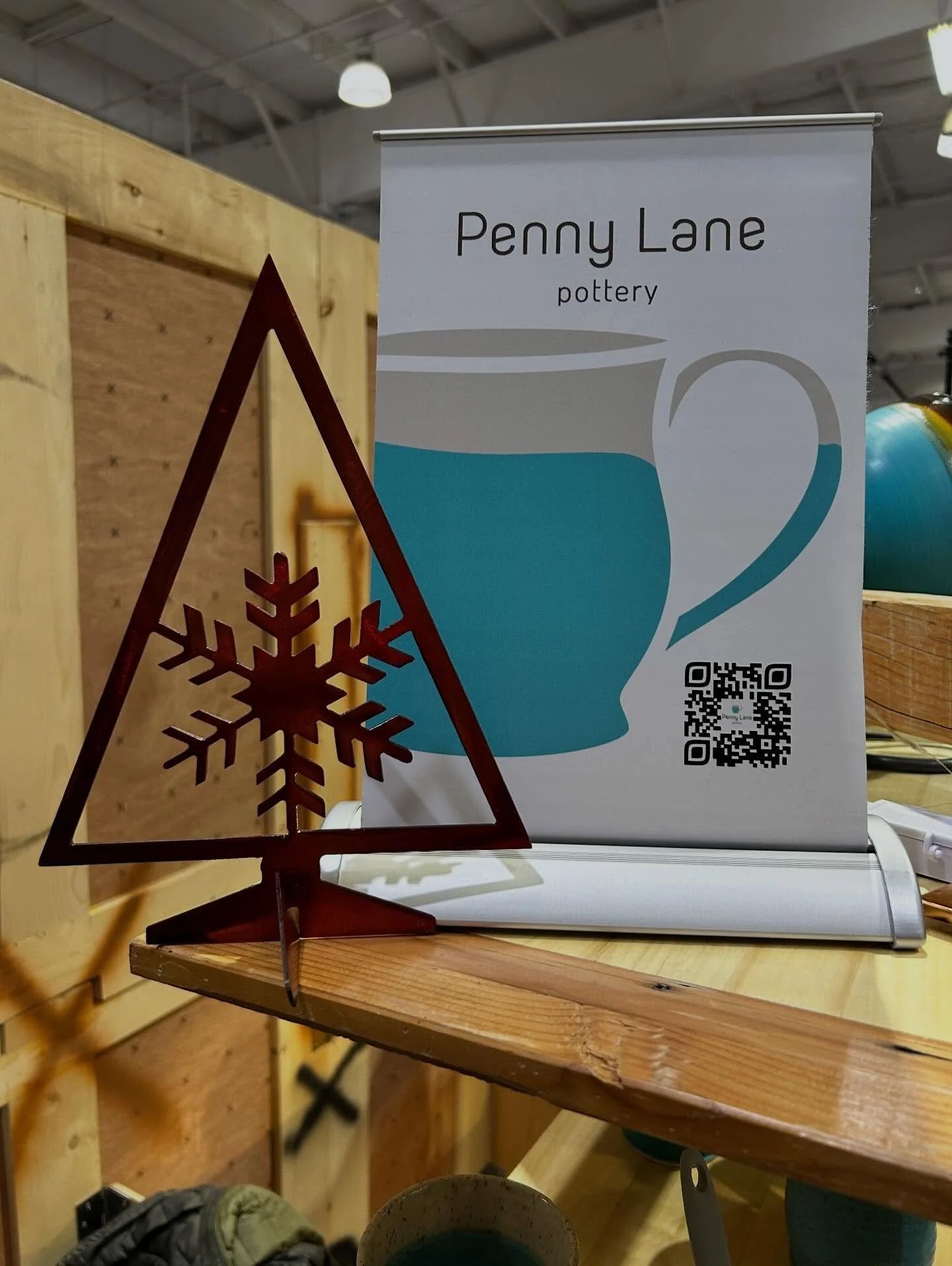 It feels like Christmas if I&rsquo;m selling pottery in December. Get to Prairieland Park Hall E in Saskatoon if you need to Christmas shop. It&rsquo;s very busy here!!!