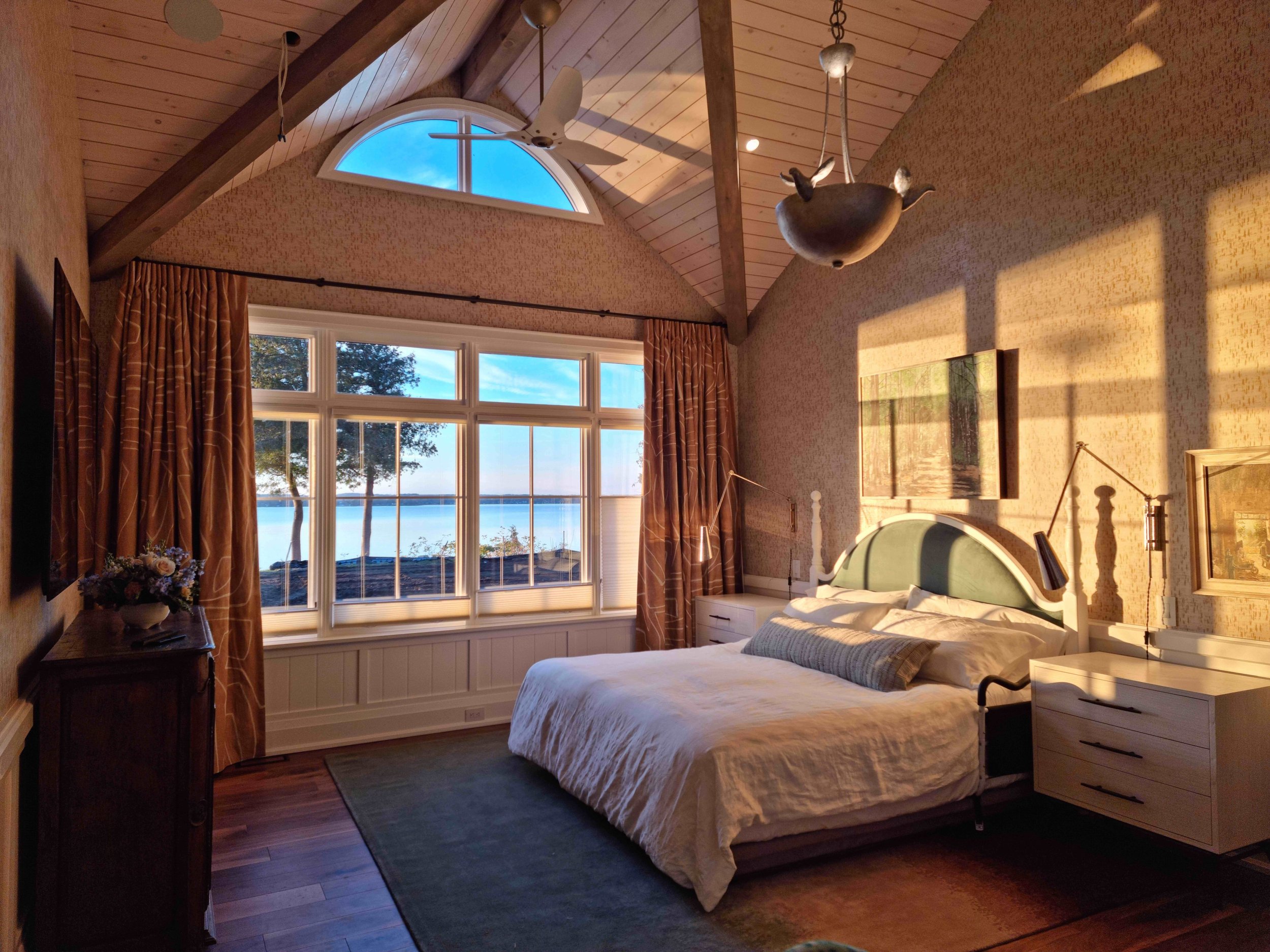 Master Bedroom at Dusk