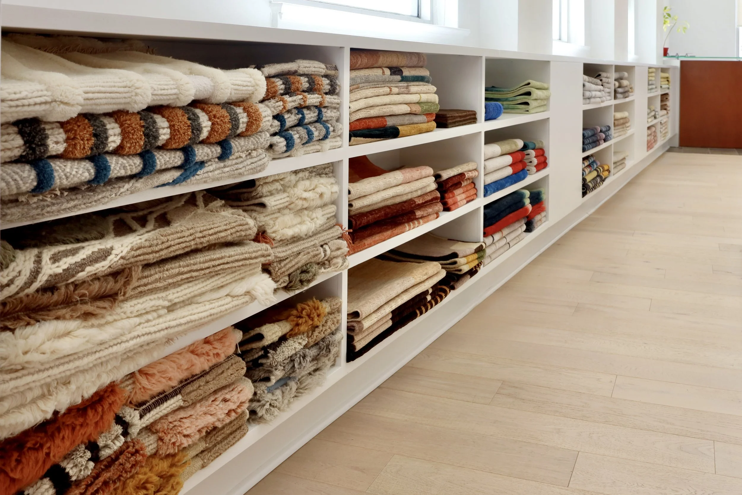 Creative Matters main floor showroom sample storage retail collections