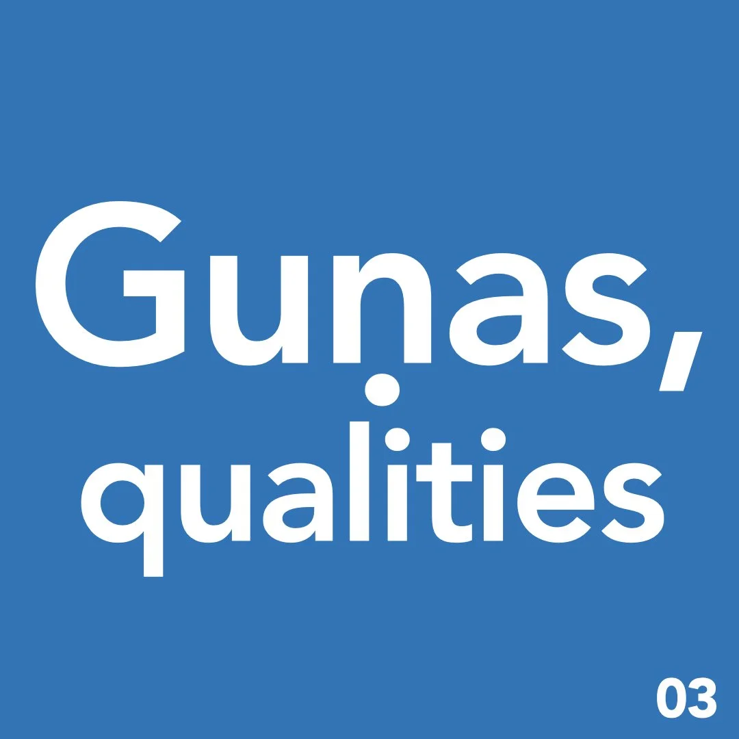 10 :: TYS : Guṇas