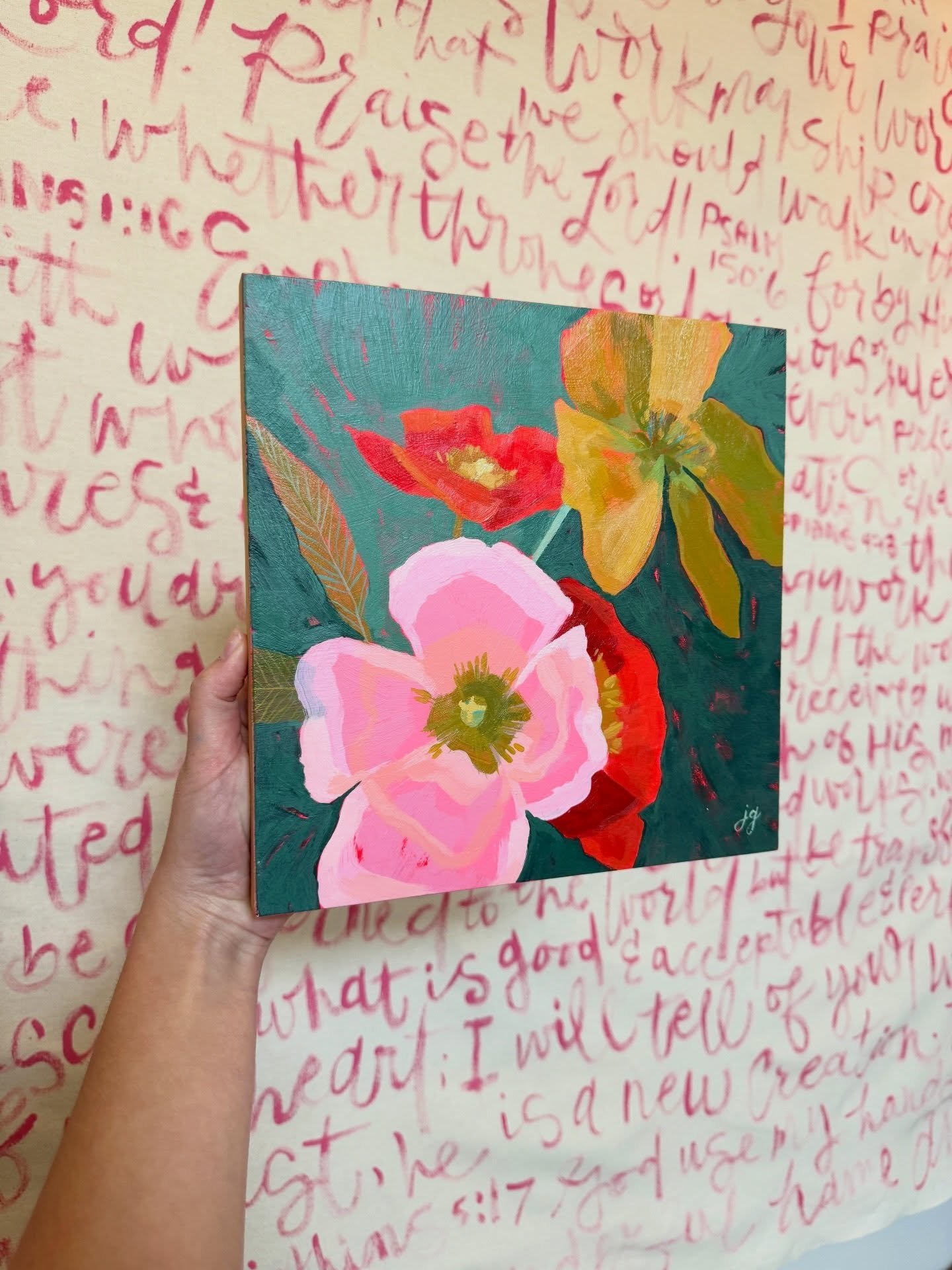 Two paintings heading to @the_marshall_muse_gallery for October&rsquo;s exhibit &ldquo;Squared Away&rdquo; 🖼️

I love to paint on square canvases and panels so this was a perfect exhibit for me. If you can tell, over 50% of my work is done in a 1:1 