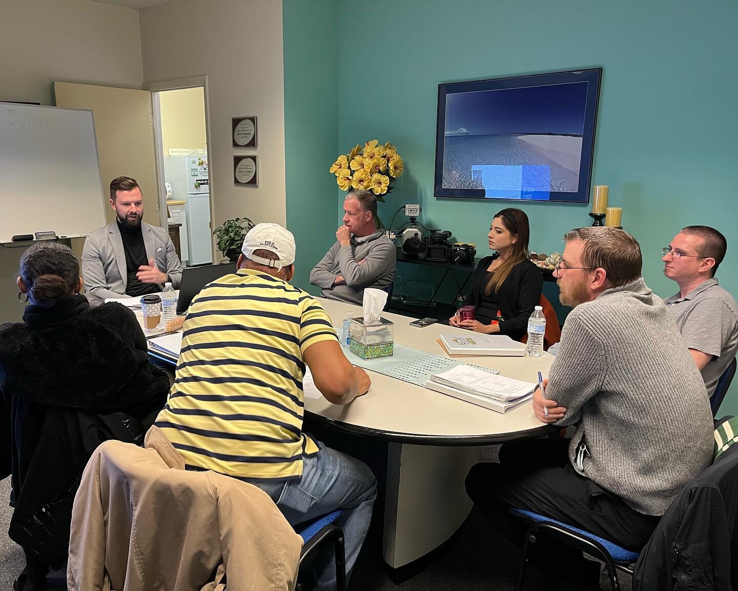 Our #foodtruck pro team has been in doing a lot of training for the last few weeks. They are going to be a necessary part helping our returning citizens / interns. Thanks to Chef Carolina, Kent and Ben for leading the discussions and presentations in