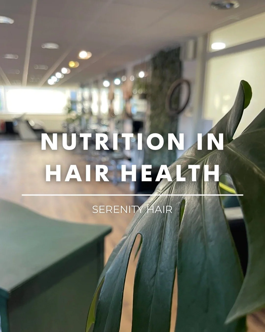 NUTRITION IN HAIR HEALTHπ§
Did you know that what you eat can have a major impact on the health and shine of your hair? Your locks are made of keratin, a type of protein, which means they thrive on a nutrient rich diet. Let’s explore the best