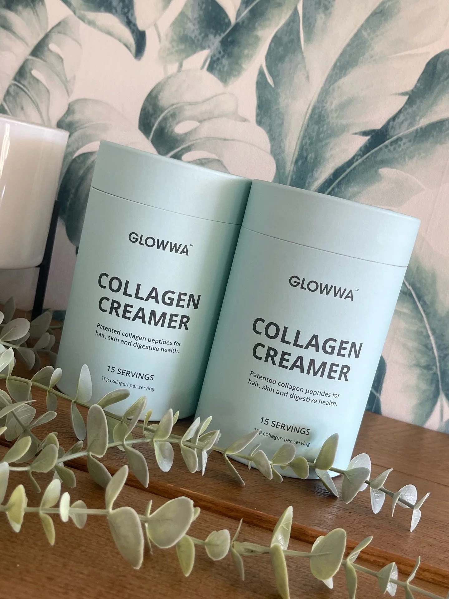 GLOWWA COLLAGEN CREAMER &ndash; GET ONE MONTH FREE 🩵
⠀⠀⠀⠀⠀⠀⠀⠀⠀
For a limited time only, we&rsquo;re offering 2 months of collagen for the price of 1. It&rsquo;s the perfect opportunity to really give it a proper try and start seeing the benefits. Ma