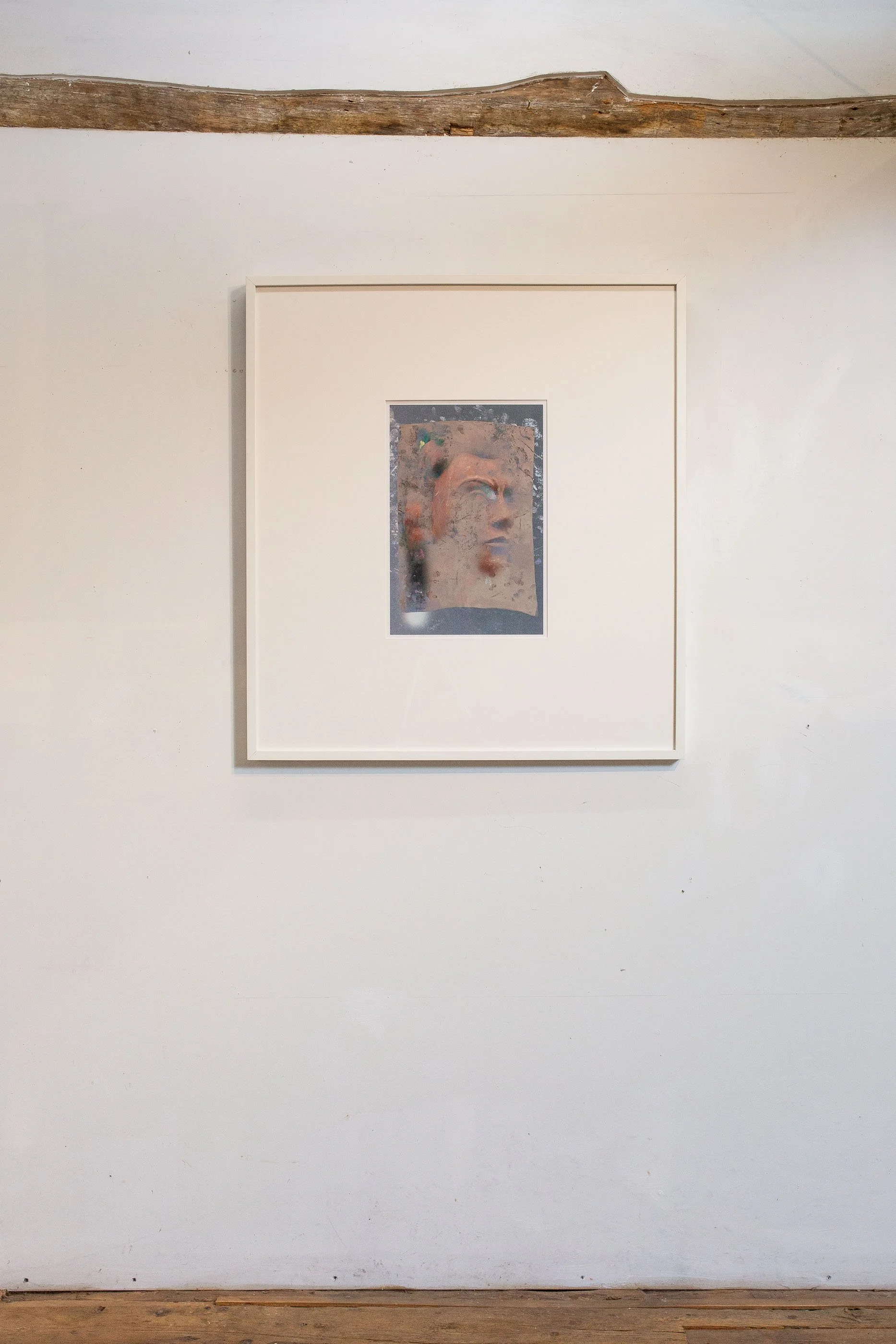 Brett Cody Rogers, Proposal for the Lost Head of Nína Sæmundsson 7, 2021, archival pigment print on Canson Arches 88 paper, image size 17x11.375 in, paper size 19x13 in, frame size 32.5x35.75 in, edition of 5, 2 AP, 1 NFT