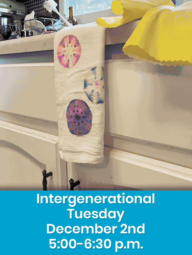 Festive Tea Towels: Holiday Alcohol-Ink Designs