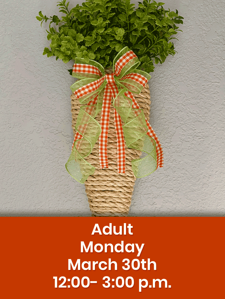 Carrot Wreath (Afternoon Class)