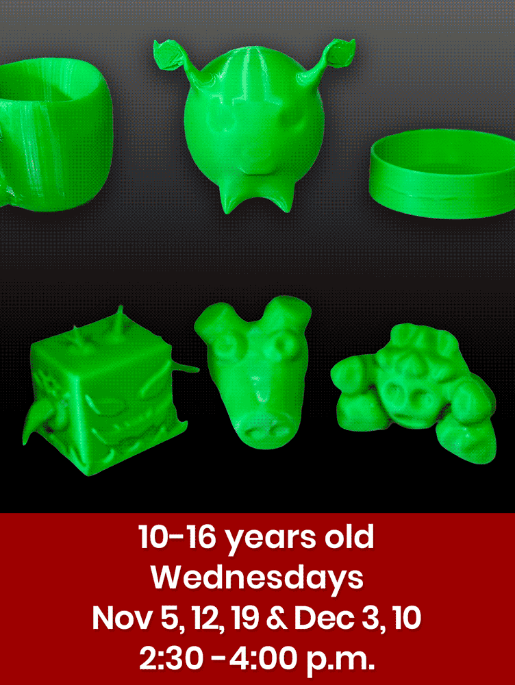 Makerspace: Exploring Laser Engraving and 3D Printing (Holiday 2025)