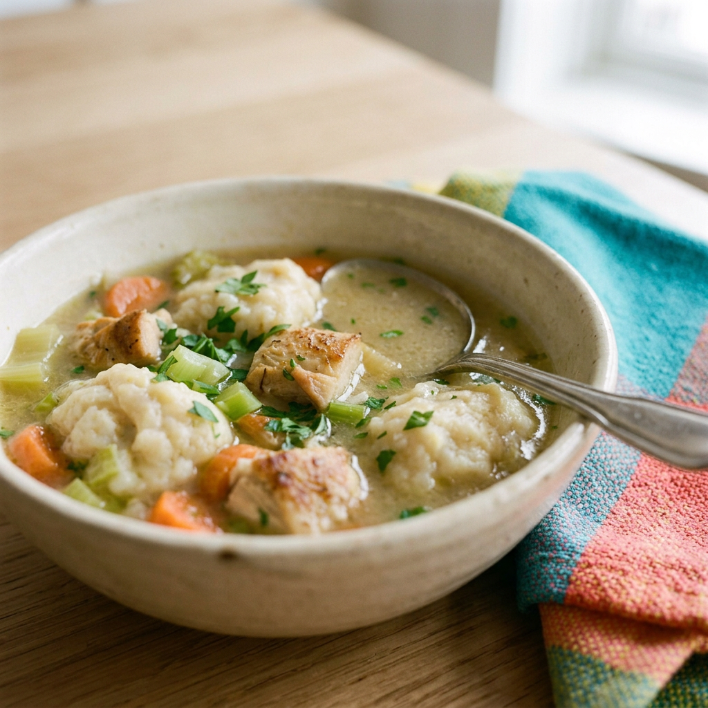 Chicken Dumpling Soup
