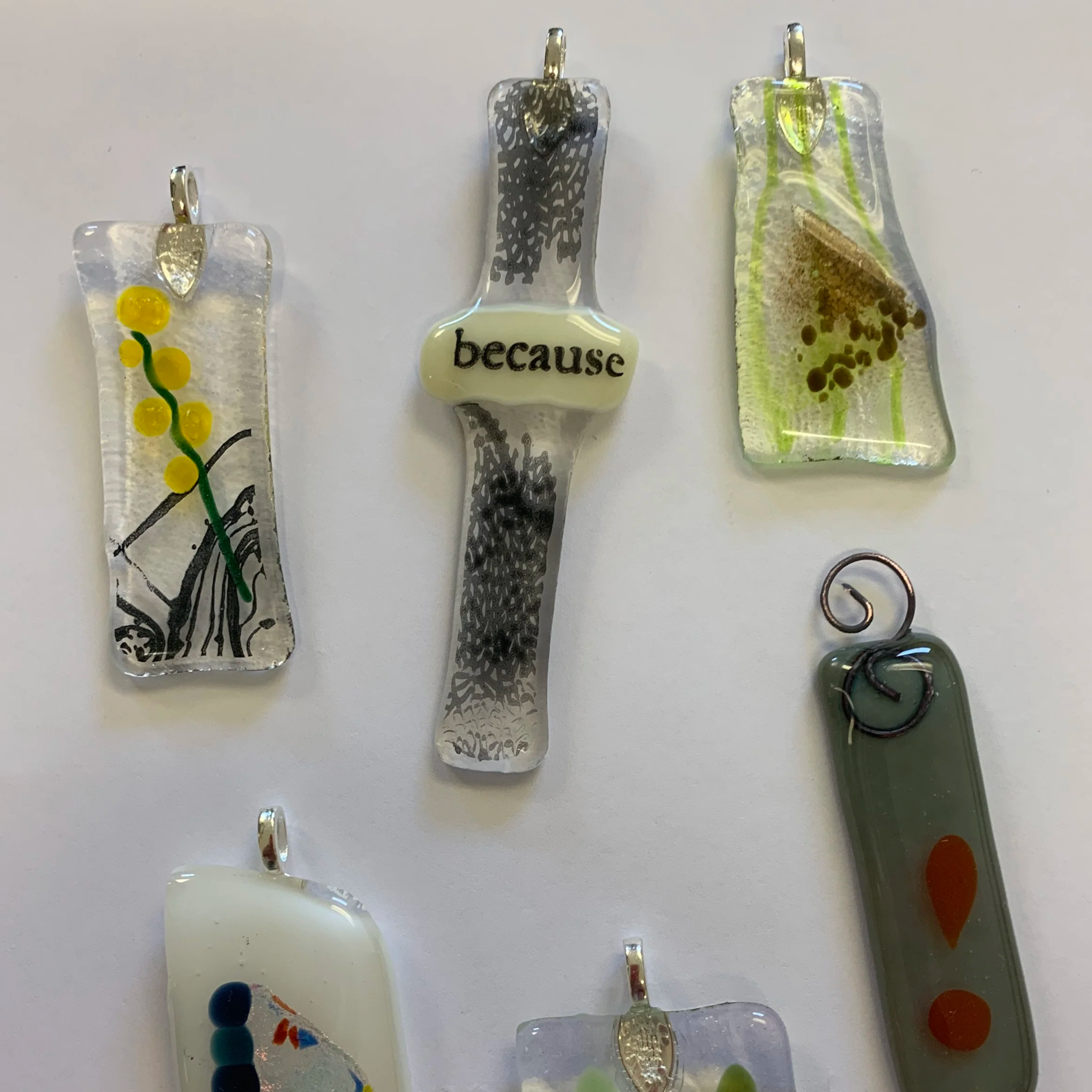 Fused Glass - Pendants - After Work