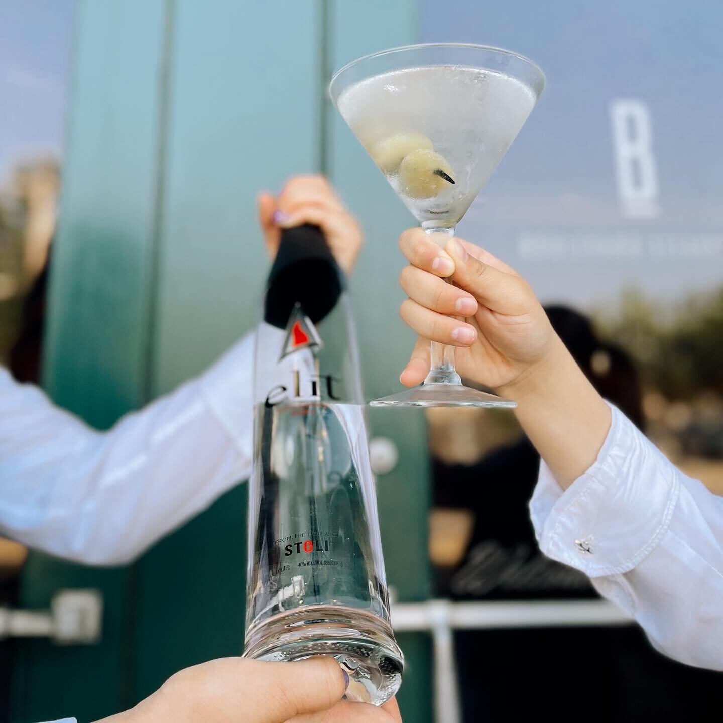 The classic vodka martini; shaken not stirred, finished with a trio of blue cheese stuffed olives 🍸 Classic cocktails made the classic way only at Oklahoma&rsquo;s original prime steakhouse! See you this evening for dinner! 👌🏼