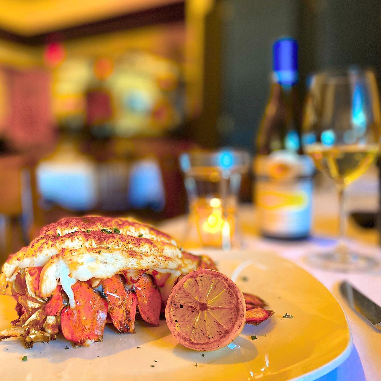 The weekend calls for a plate of cold water rock lobster at Oklahoma&rsquo;s original prime steakhouse. 10-12 ounces of an exquisite seafood favorite paired with a house cut prime steak and you&rsquo;re all set! Click the link in bio to set up reserv