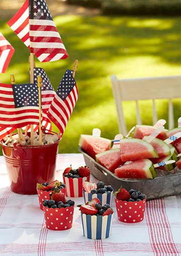 Green Tip of the Week: Throw a Red, White, Blue (and Green!) Picnic . . .