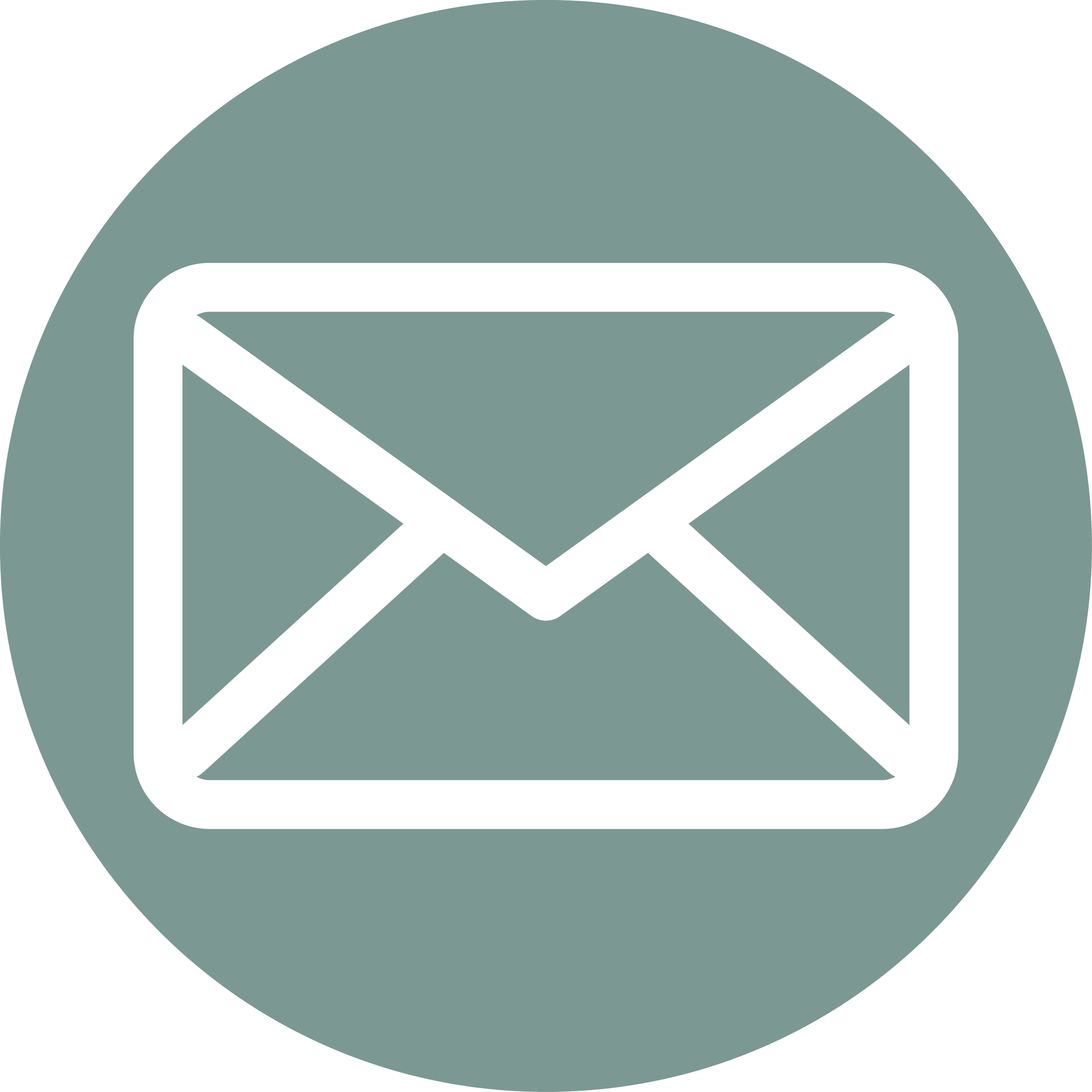 Envelope icon representing an enquiry