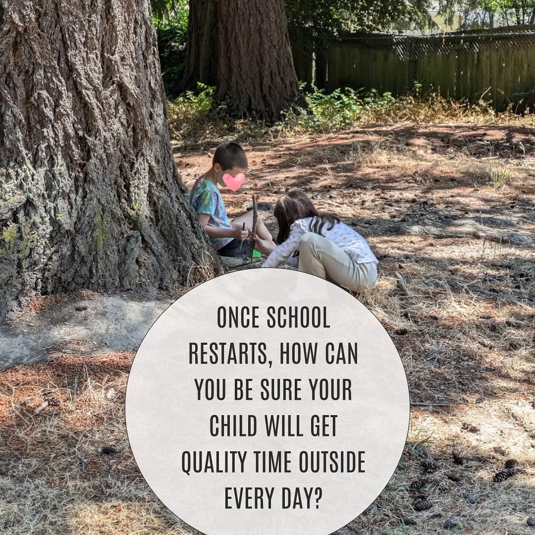 Time and time again, research shows us that spending time outdoors will restore and improve concentration levels and attention. 
🌿🌿🌿
How do you know if your child is struggling with attention? 
-difficulty completing schoolwork 
-difficulty stayin