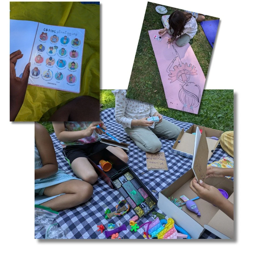 Huge shoutout to Dr. Diana Honorat, our Occupational Therapist who so carefully designed our programming this summer! Dr. Diana went above and beyond this year, and each of our summer intensives included learnings from the Zones of Regulation, Yoga (