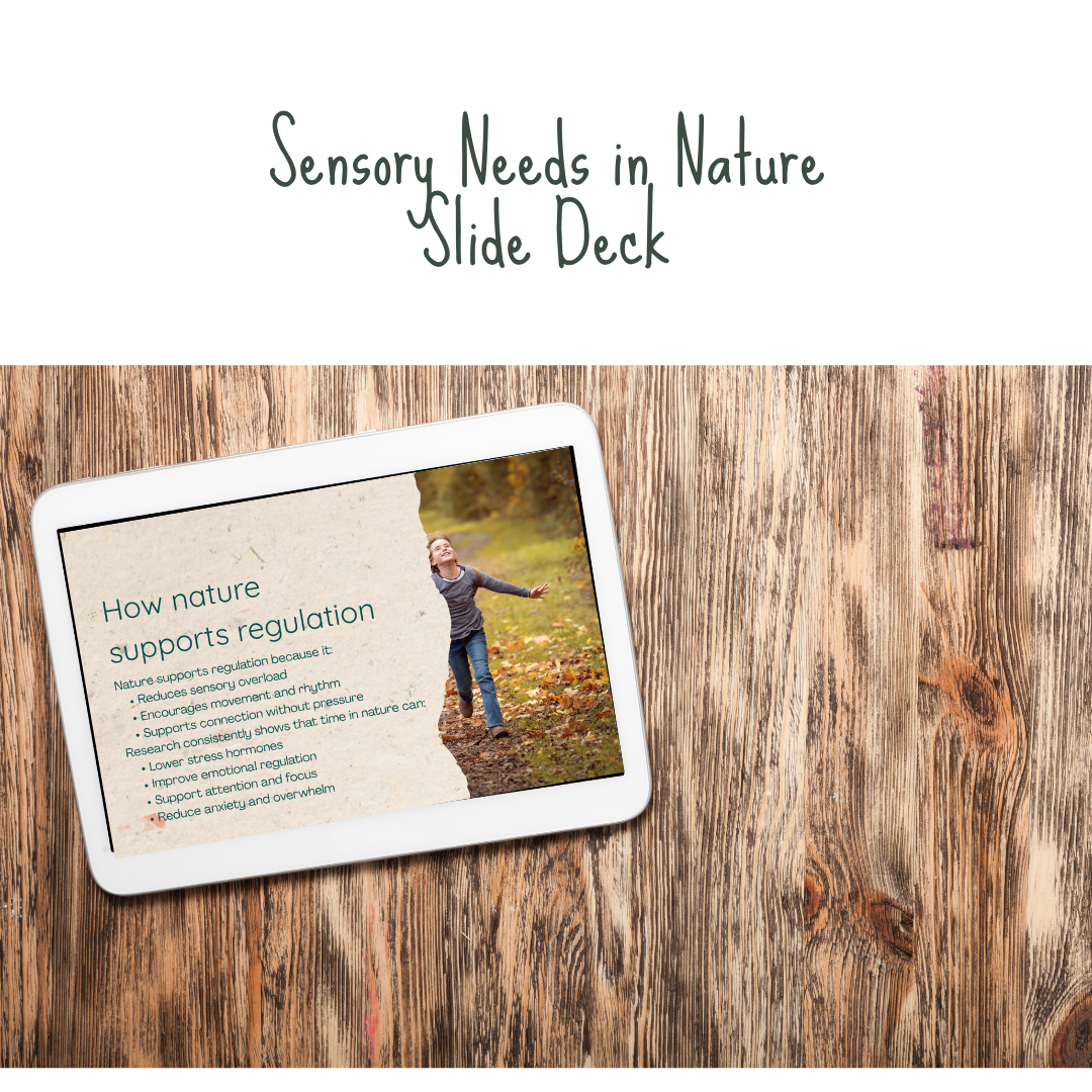 A free, evidence-informed guide to understanding how children’s nervous systems respond to nature so you can support regulation, curiosity, and connection outdoors.