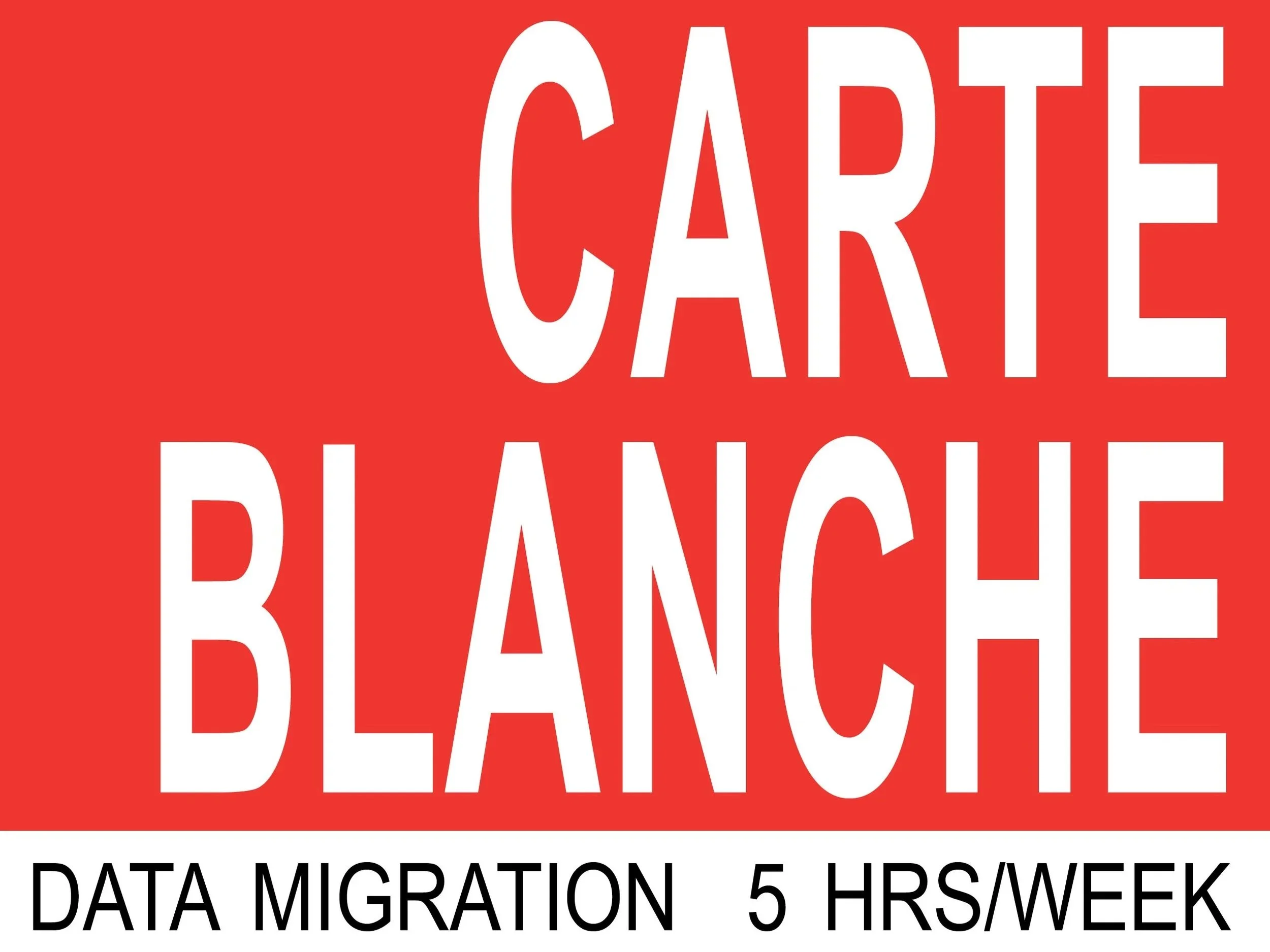 Call for Data Migration Volunteers (apply by October 3rd)