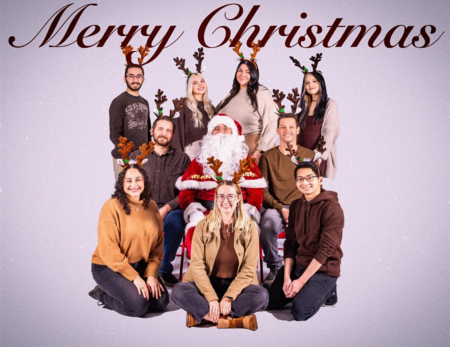 Merry Christmas &amp; Happy Holidays from our team to you and your families!