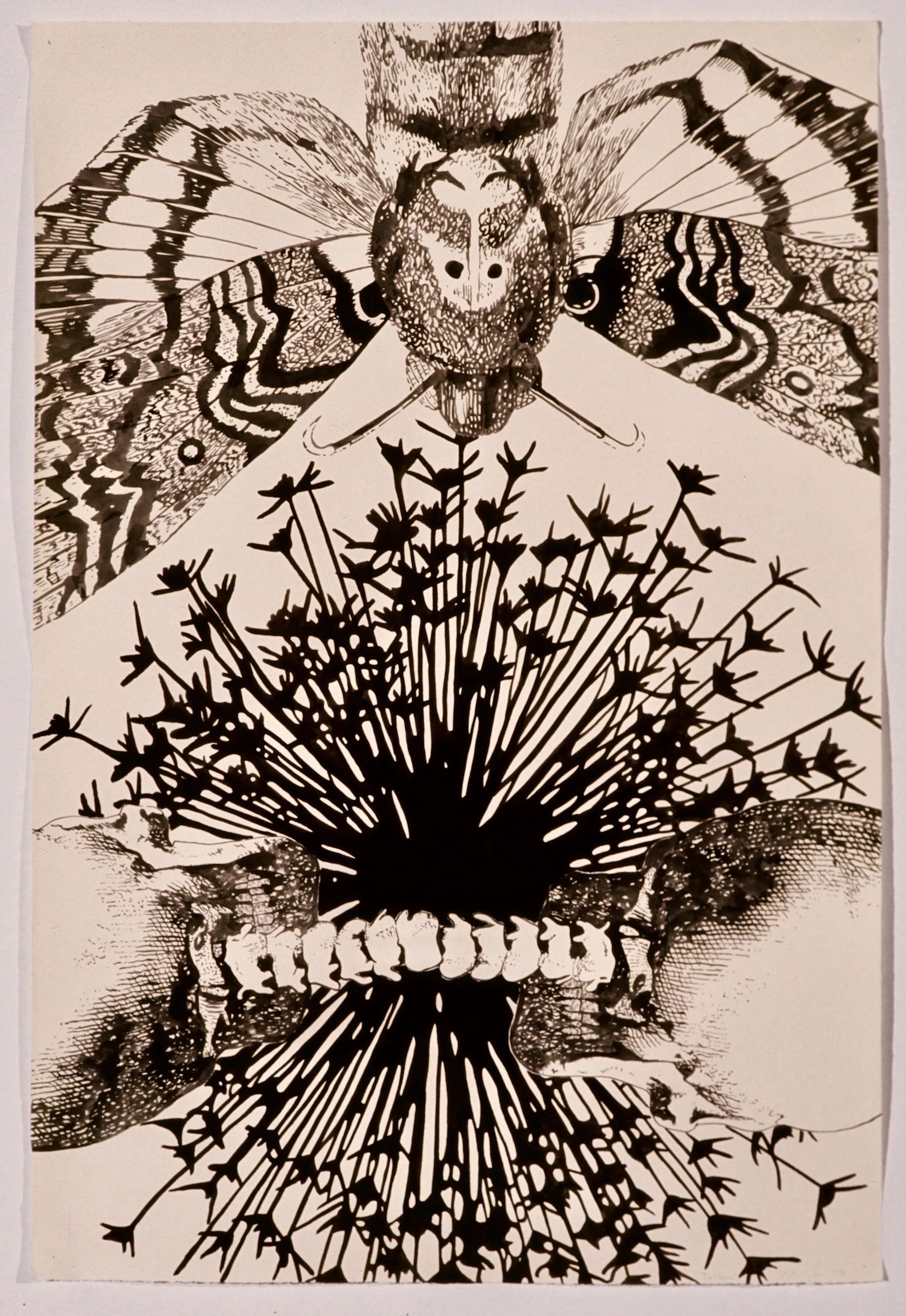 Untitled, 1994cel vinyl ink on paper30 x 22 inches