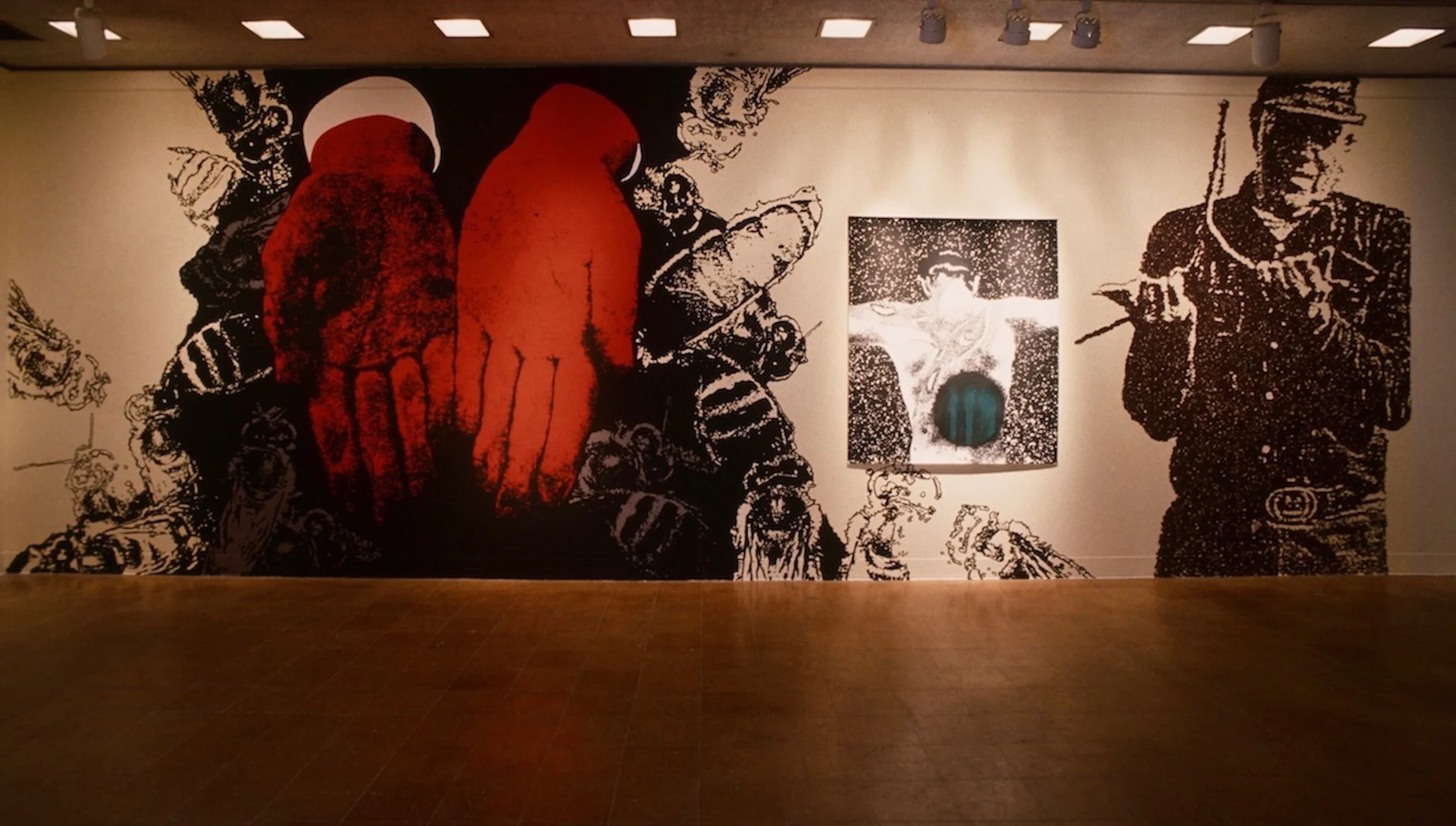 Installation shot: Eclipse, 1997,  University of Arizona, Tucson, Arizona