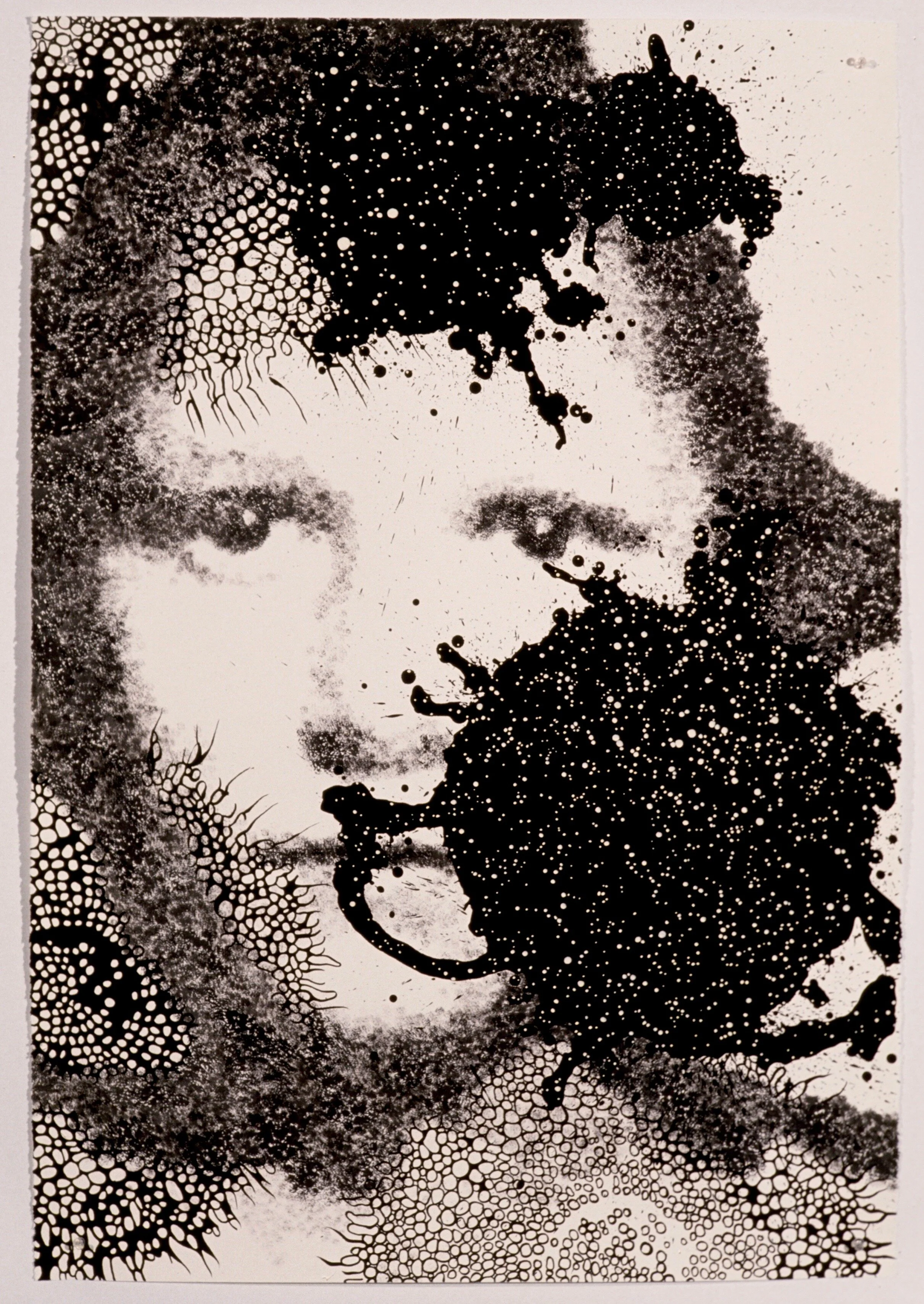 Untitled, 1994India ink, cel vinyl ink on paper44 x30 inches